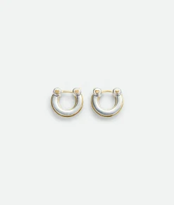 Bolt Hoop Earrings
