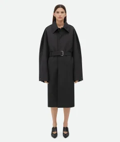 Bonded Wool Cotton Coat