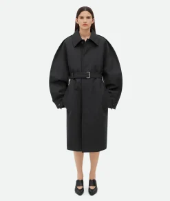 Bonded Wool Cotton Coat