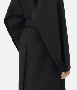 Bonded Wool Cotton Coat