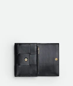 Cassette Tri-Fold Zip Wallet