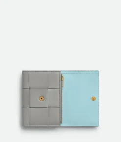 Cassette Tri-Fold Zip Wallet