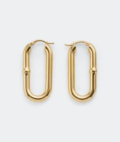 Chain Hoop Earrings