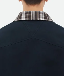 Checked Cotton Blouson