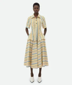 Checked Cotton Dress