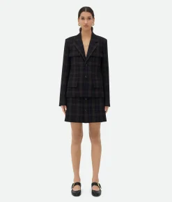 Checked Cotton Mouline Jacket