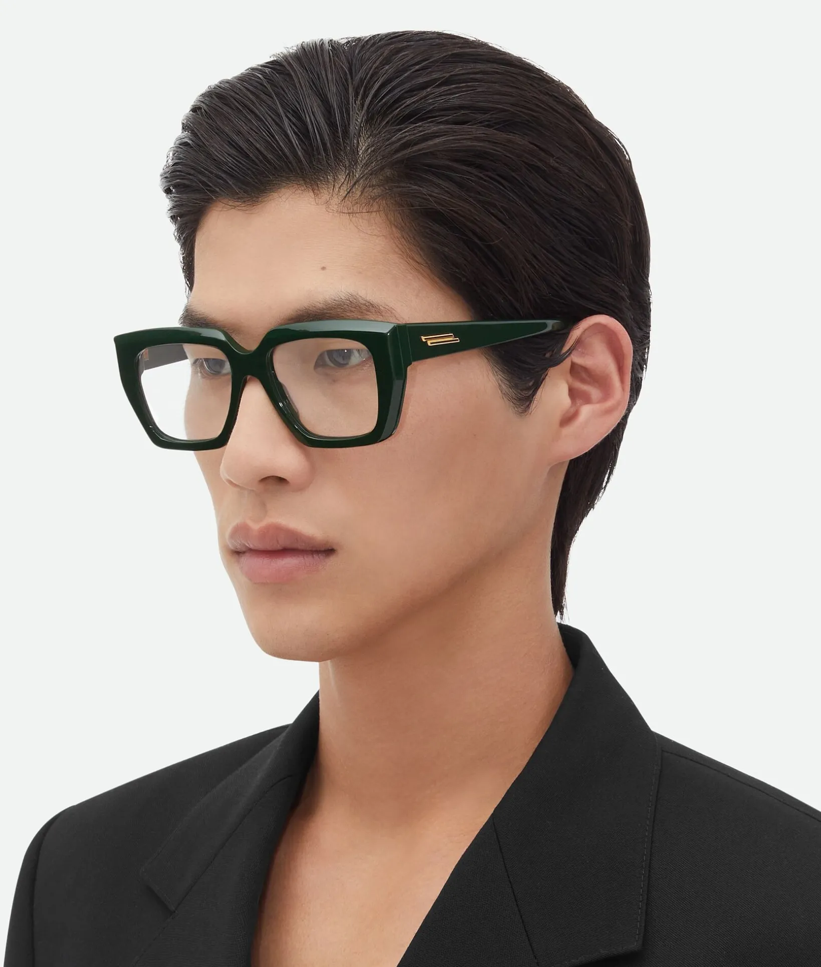Classic Acetate Square Eyeglasses