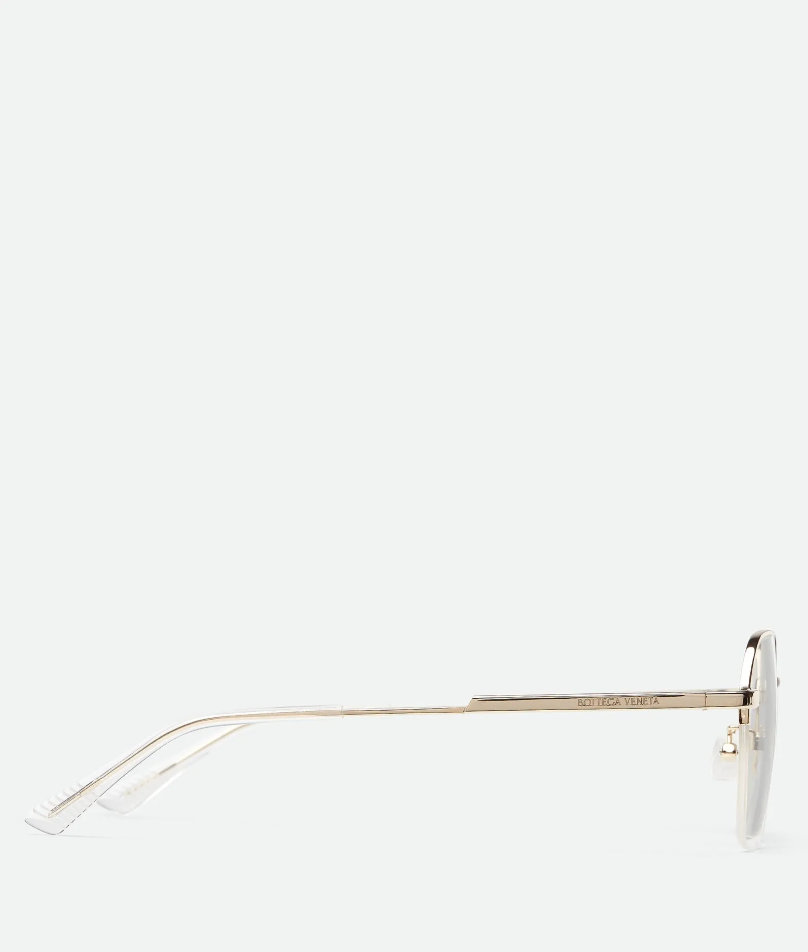 Classic Metal Semi Rimless Panthos Eyeglasses