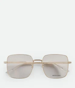 Classic Metal Square Eyeglasses