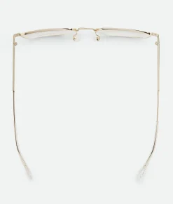 Classic Metal Square Eyeglasses