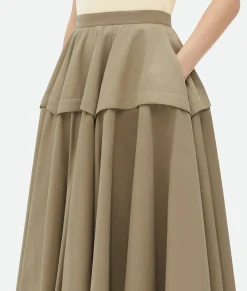 Compact Cotton Skirt