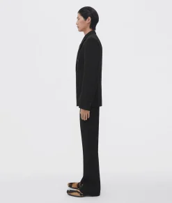 Compact Wool And Satin Jacket