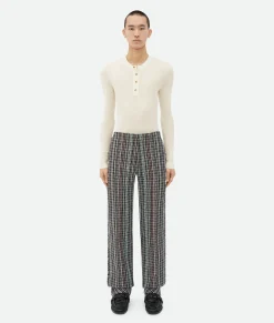 Cotton Check Trousers