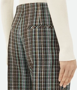 Cotton Check Trousers