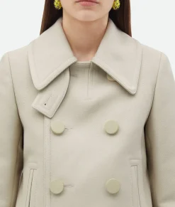 Cotton Gabardine Caban