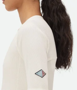 Cotton Rib Jersey Top