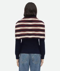 Cotton Striped Cardigan