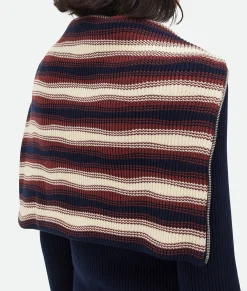 Cotton Striped Cardigan