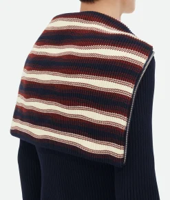 Cotton Striped Cardigan