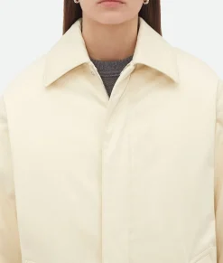 Cotton Twill Puffer Jacket
