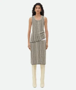 Cotton Viscose Check Top