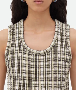 Cotton Viscose Check Top