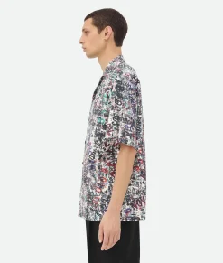 Cotton Wool Memory Print Shirt