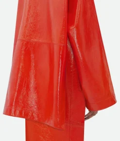 Dégradé Effect Leather Top