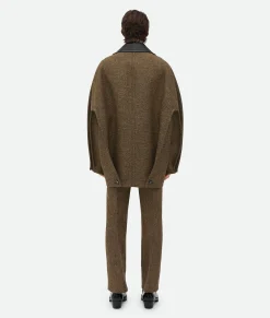 Double Compact Cotton Frise Coat