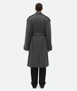 Double Face Wool Trench Coat