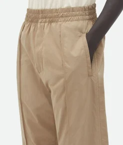 Elastic Waist Tech Nylon Pants