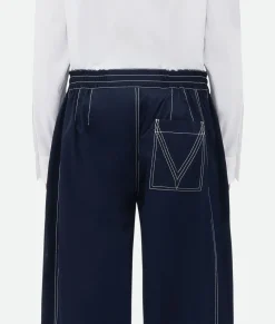 Elasticated Tech Nylon Trousers