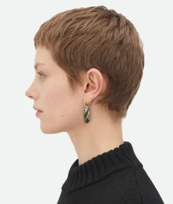 Ellipse Small Ceramic Earrings