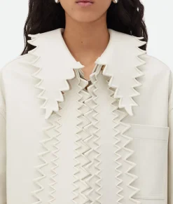 English Embroidery Leather Dress