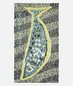 Fish Jacquard Beach Towel
