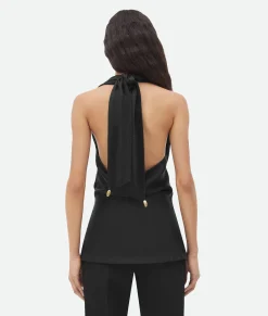 Fluid Viscose Draped Top