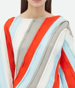 Fluid Viscose Stripe Top