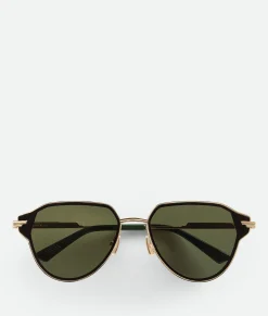 Glaze Metal Aviator Sunglasses