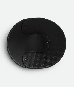 Interlocking Leather Tray - M