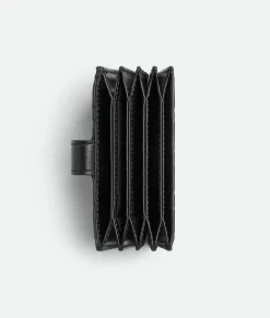 Intrecciato Accordion Card Holder