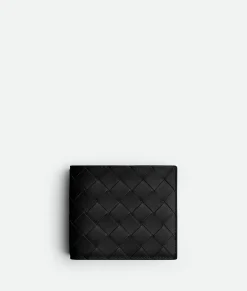 Intrecciato Bi-Fold Wallet With Coin Purse
