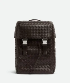 Intrecciato Flap Backpack