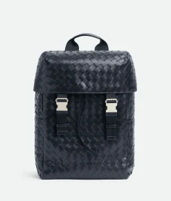Intrecciato Flap Backpack