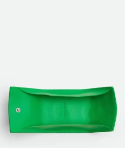 Intrecciato Folded Coin Purse