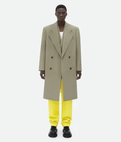 Intrecciato Leather Pants