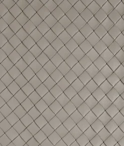 Intrecciato Leather Straight Leg Trousers