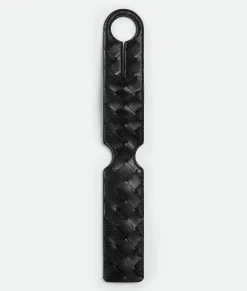 Intrecciato Long Tag Holder