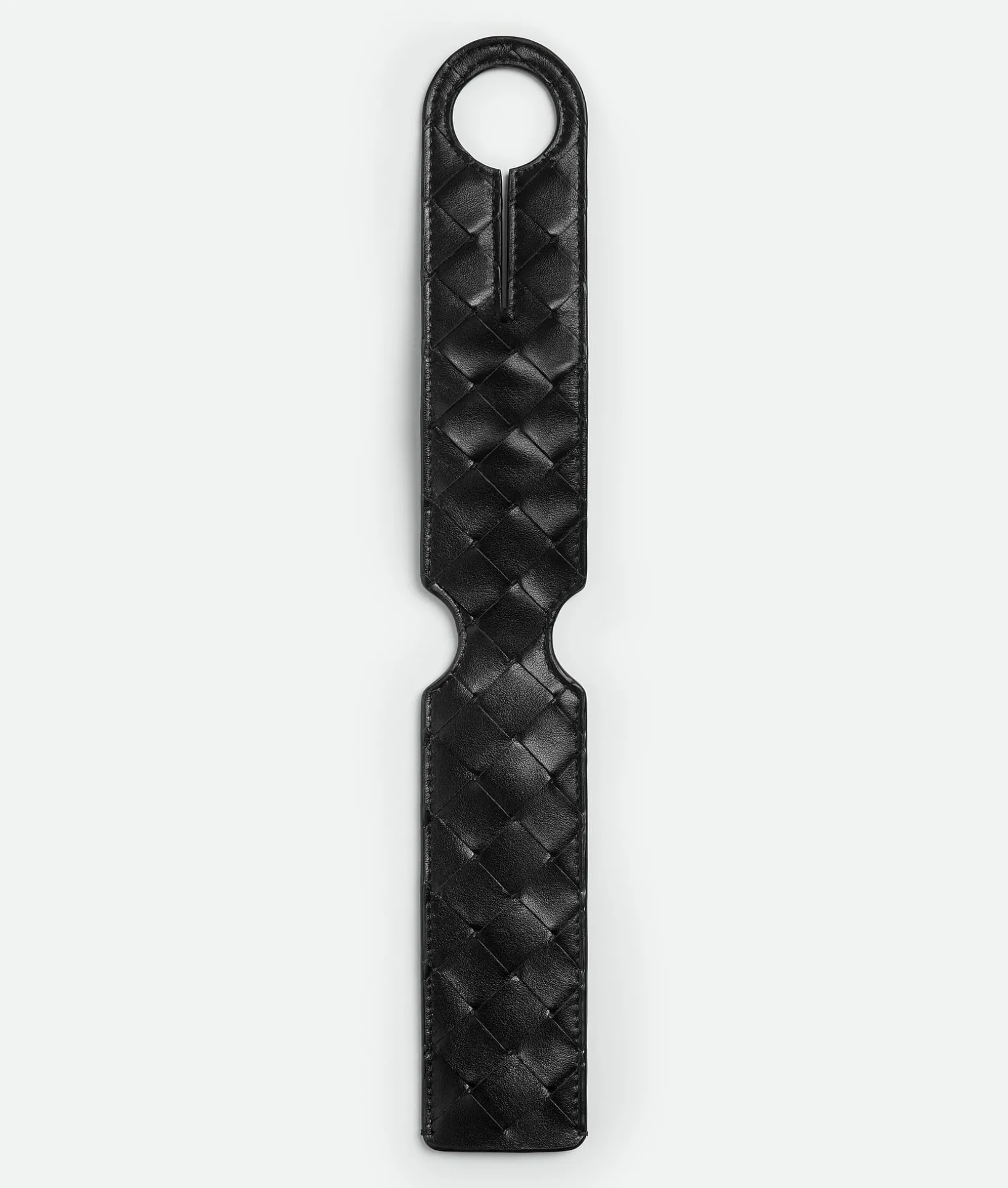 Intrecciato Long Tag Holder