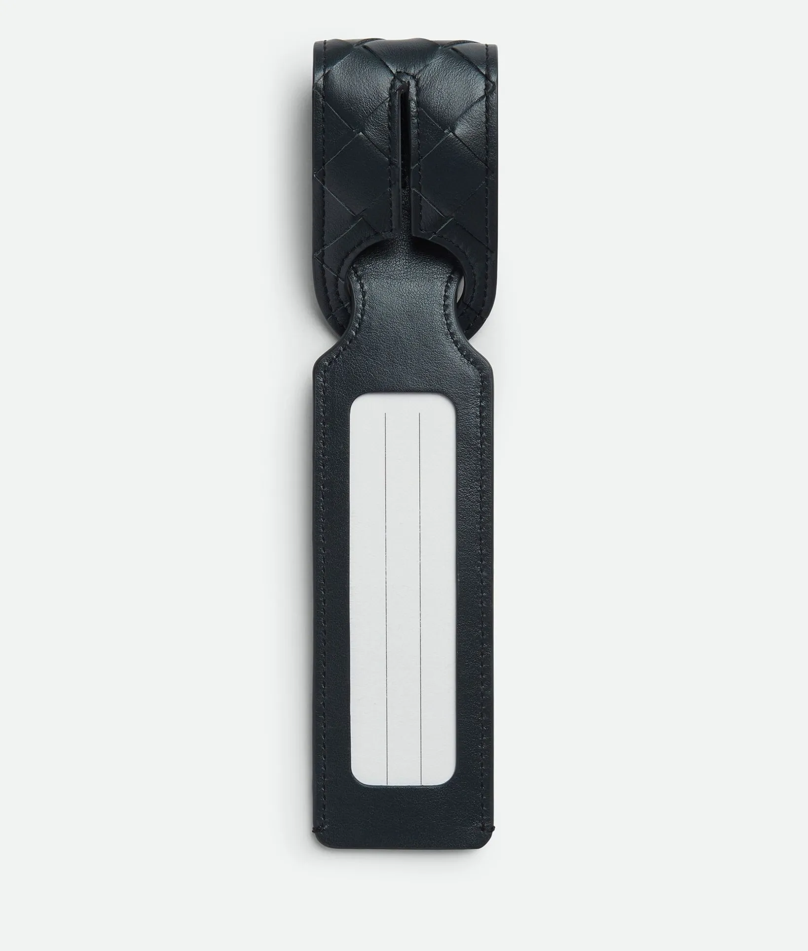 Intrecciato Long Tag Holder