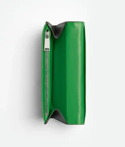 Intrecciato Long Wallet With Coin Purse